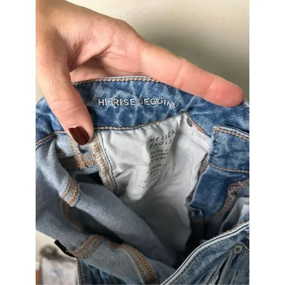 American Eagle Hi-Rise Jegging sz 2 NEXT LEVEL STRETCH - Picture 8 of 10